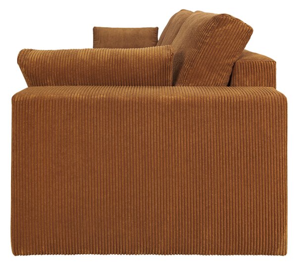 Sofa ESPANIA RUDA z funkcją spania, pojemnik na pościel