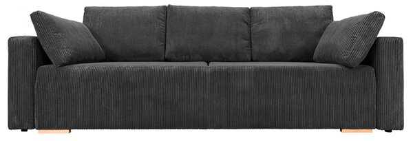 Sofa ESPANIA CIEMNOSZARA z funkcją spania, pojemnik na pościel