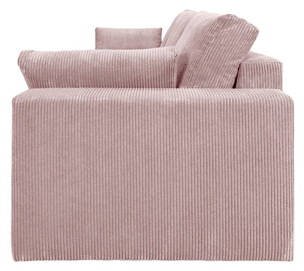 Sofa ESPANIA RÓŻOWA z funkcją spania, pojemnik na pościel