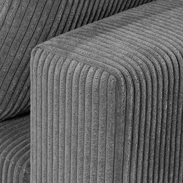 Sofa ESPANIA SZARA z funkcją spania, pojemnik na pościel