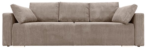 Sofa ESPANIA BEŻOWA z funkcją spania, pojemnik na pościel