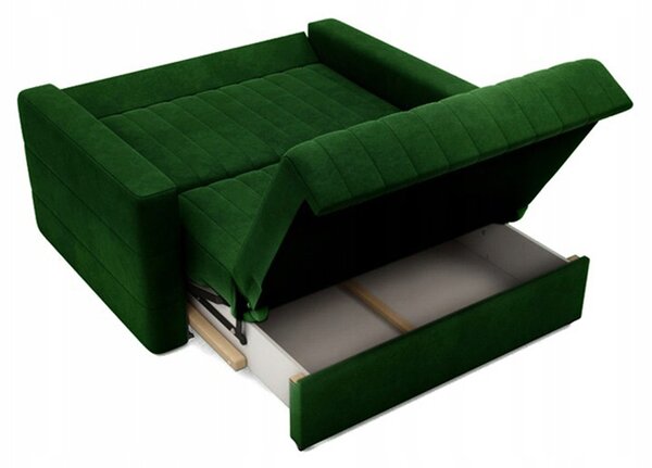 Sofa 2-osobowa DOMO Green Velvet