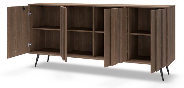 Komoda Flaro 183 cm z oświetleniem - dąb dunin