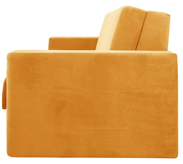 Sofa 3-osobowa DOMO żółta AMOR 4309