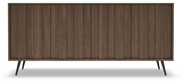 Komoda Flaro 183 cm z oświetleniem - dąb dunin