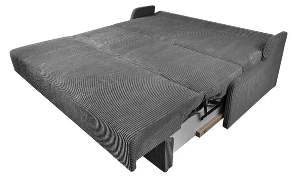 Sofa MATI 3-osobowa ciemnoszara POSO 60
