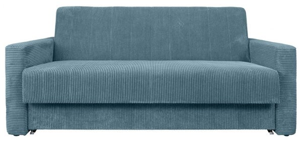 Sofa 5-osobowa DOMO rozkładana sofa z funkcją spania niebieska