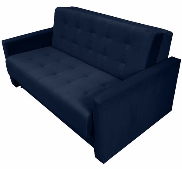 Sofa 5-osobowa MONDO rozkładana sofa z funkcją spania granatowa