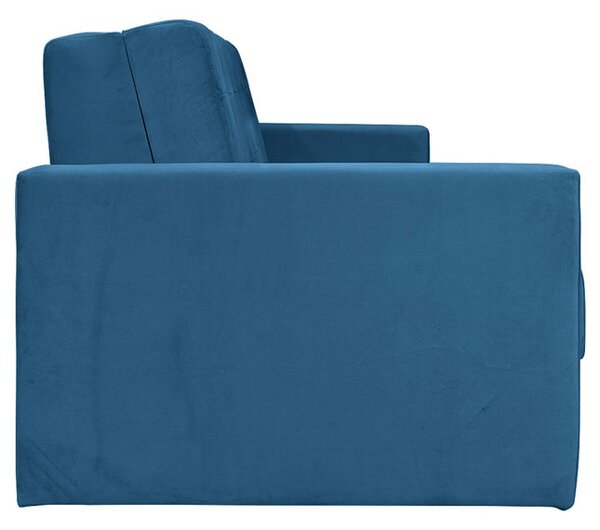 Sofa 5-osobowa MONDO rozkładana sofa z funkcją spania niebieska