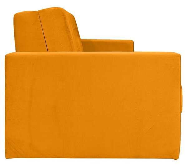 Sofa 5-osobowa MONDO rozkładana sofa z funkcją spania żółta