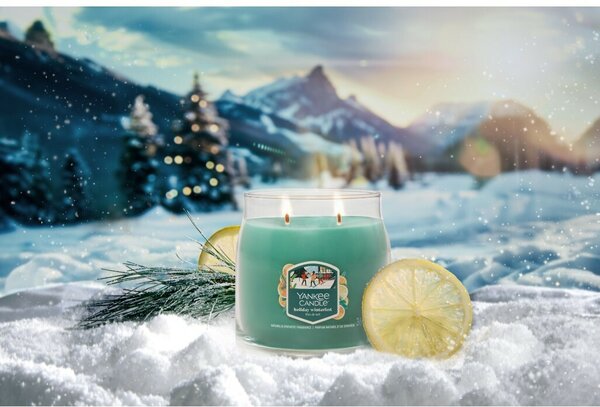Yankee Candle świeca zapachowa Signature w szklanym słoiku Holiday Winterfest, 368 g, S