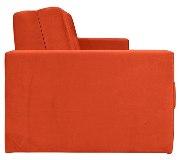 Sofa 5-osobowa MONDO rozkładana sofa z funkcją spania pomarańczowa