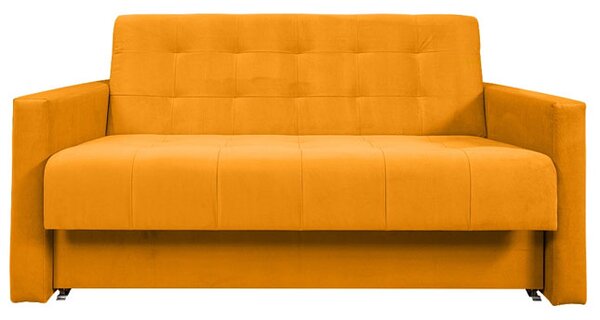 Sofa 5-osobowa MONDO rozkładana sofa z funkcją spania żółta
