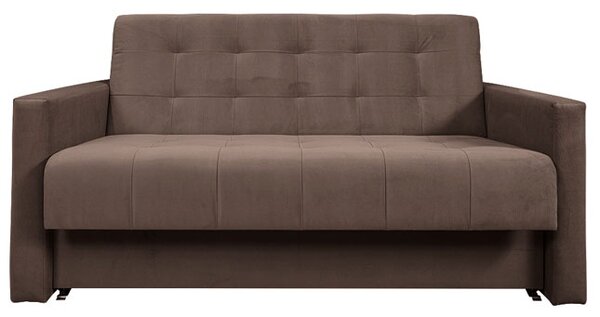 Sofa 5-osobowa MONDO rozkładana sofa z funkcją spania brązowa