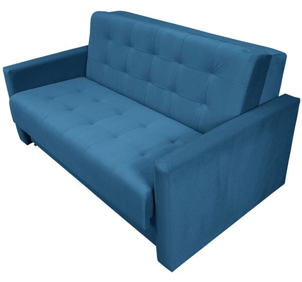 Sofa 5-osobowa MONDO rozkładana sofa z funkcją spania niebieska