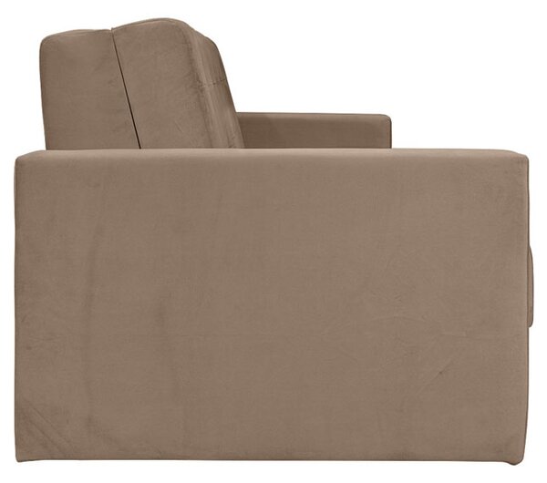 Sofa 5-osobowa MONDO rozkładana sofa z funkcją spania cappuccino