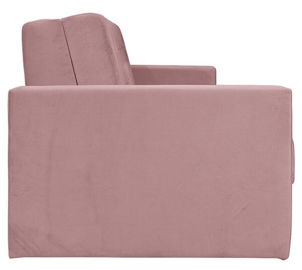 Sofa 5-osobowa MONDO rozkładana sofa z funkcją spania łososiowa