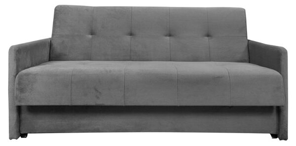 Sofa 5-osobowa COMO SMALL kanapa typu amerykanka rozkładana szara