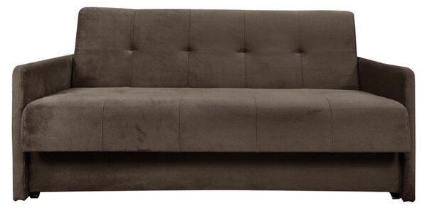 Sofa 5-osobowa COMO SMALL kanapa typu amerykanka rozkładana brązowa