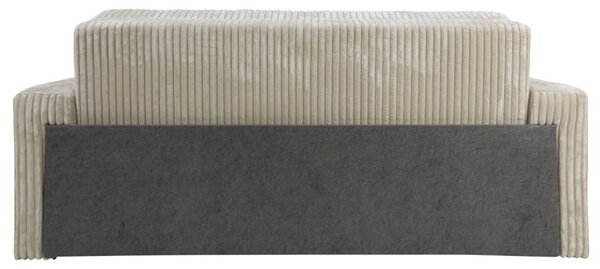 Sofa 4-osobowa DOMO ELEGANT ecru z funkcją spania i praktycznym schowkiem