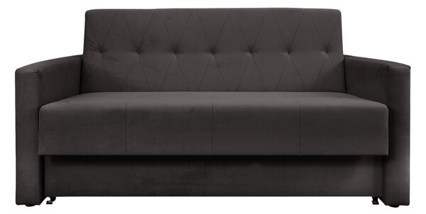 Sofa 5-osobowa BOMO SMALL rozkładana sofa z funkcją spania + mata kokosowa brązowa