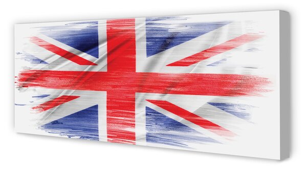 Obraz drukowany na płótnie Brytyjska Flaga Union Jack