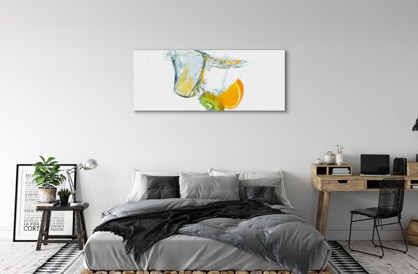 Obraz canvas na ścianę Koktajl Owocowy w Wodzie