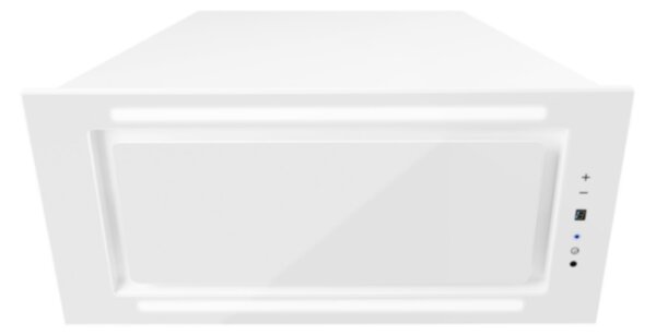Okap podszafkowy Lando Glass 2STRIPS White 56,4 cm