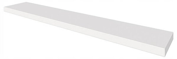 Biała Minimalistyczna Półka Wisząca S3-B10