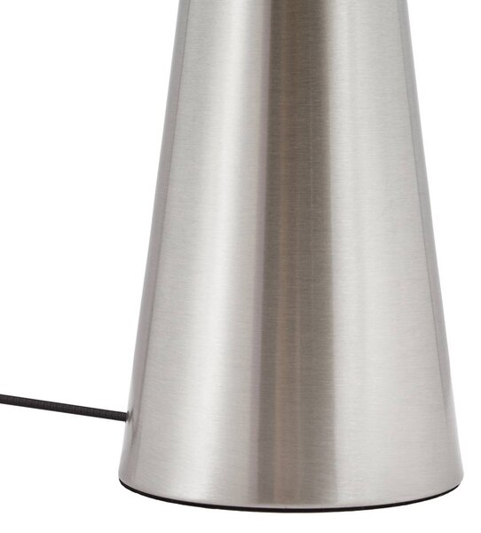 Lampa stołowa Stephane Lucande, kremowy / amber, salon / jadalnia, tkanina / materiał / jedwab, nowoczesny