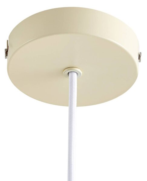 Lampa wisząca Leilani Lucande, możliwość ściemniania, żółty / pomarańczowy, salon / jadalnia, szkło, design