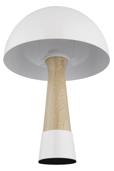 Globo Lampa stołowa Paulin, kremowy / amber, salon / jadalnia, metal, skandynawski