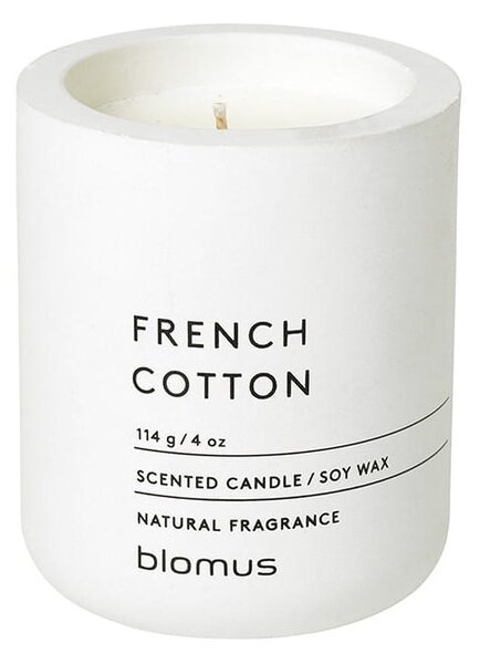 Świeca zapachowa FRAGA french cotton BLOMUS