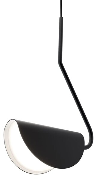 Czarna nowoczesna lampa wisząca Maytoni MOD126PL-01B Mollis G9 23cm x 145cm