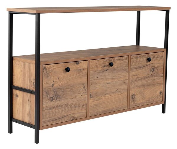 Konsola OLYVEN, sosna Atlantycka/czarna