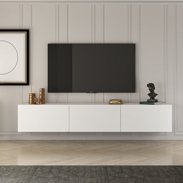Szafka RTV NEXIRA 150 cm, biała