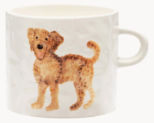 Ręcznie malowany kubek Labradoodle