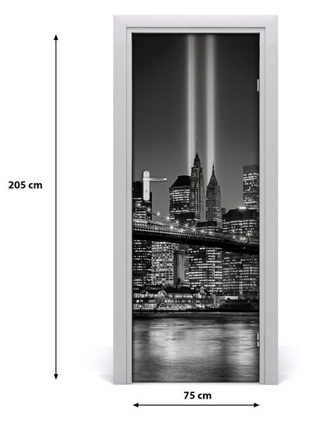 Fototapeta samoprzylepna DRZWI Manhattan Nowy Jork