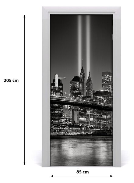Fototapeta samoprzylepna DRZWI Manhattan Nowy Jork