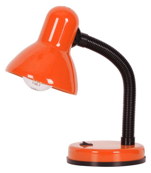 Kolorowa lampka biurkowa dla ucznia K-MT-203 POMARAŃCZOWY z serii CARIBA