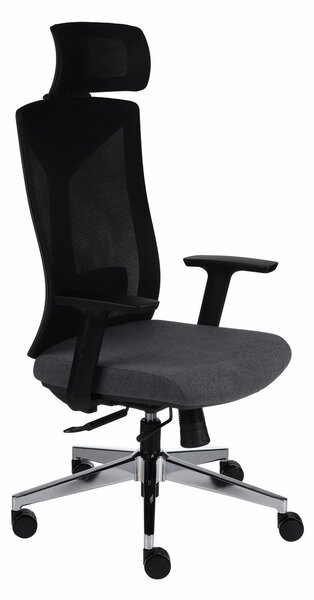 Fotel Play Grospol - biurowy, siatkowy, ergonomiczny, młodzieżowy, obrotowy