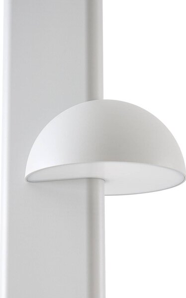 Lampa zewnętrzna LED Lucande Velira, jasnoszara, 220 cm, 3-punktowa Velira, aluminiowy / szary / cynkowy, metal, nowoczesny