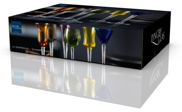 Kieliszki zestaw 6 szt. do wódki 50 ml – Lyngby Glas
