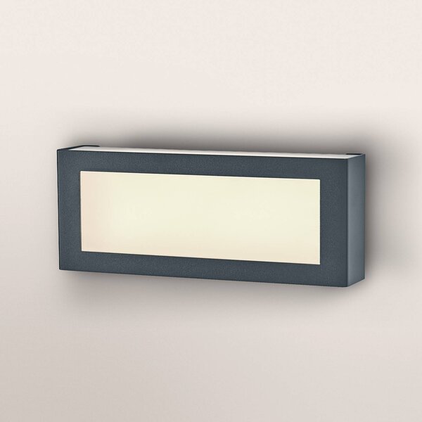 OSRAM Kinkiet zewnętrzny ENDURA STYLE NOVA, aluminiowy / szary / cynkowy, aluminium, nowoczesny