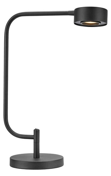 Markslöjd Lampa stołowa LED Hugo, możliwość ściemniania, czarny, biuro, metal