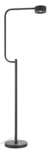 Markslöjd Lampa stojąca LED Hugo, możliwość ściemniania, czarny, biuro, metal
