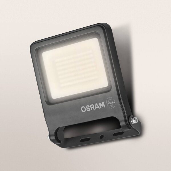 OSRAM Reflektor zewnętrzny LED ENDURA FLOOD, szary 50 W 3000 K IP65 FLOOD, aluminiowy / szary / cynkowy, aluminium