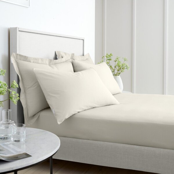 Poszewki na poduszki z perkalu bawełnianego zestaw 2 szt. 50x75 cm Cotton Percale – Bianca