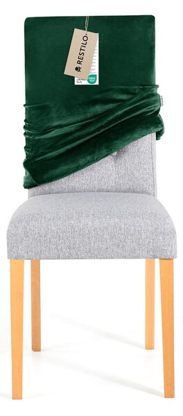 Zielony elastyczny pokrowiec na krzesło 48 cm Sento – Restilo