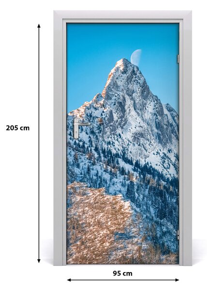 Naklejka fototapeta na drzwi Giewont Tatry